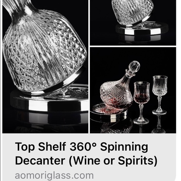 Crystal Wine Decanter - Picture 3 of 12
